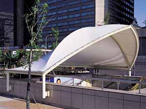 膜結構出入口有幾種類型及其應用案例？