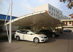 膜結構車棚設計安裝的注意事項有哪些？