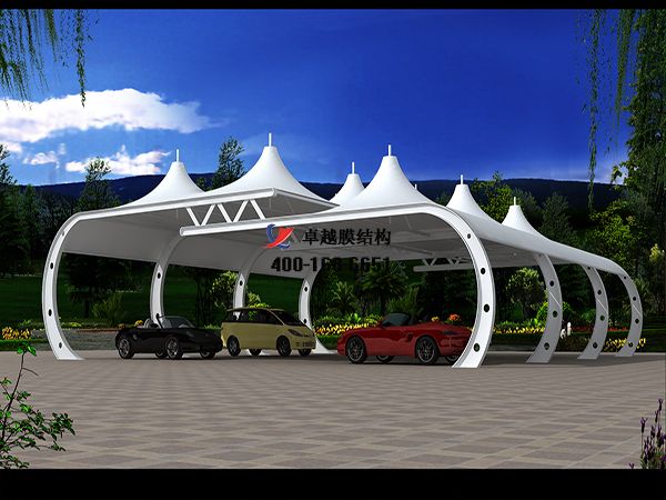 漢中膜結(jié)構(gòu)車棚【漢中精測電器有限責任公司-停車棚】設(shè)計施工案例      我們在漢中做了幾個膜結(jié)構(gòu)設(shè)計施工案例，我們在漢中承接了漢中精測電器有限責任公司-停車棚、漢中漢江機械有限責任公司-停車棚、漢中