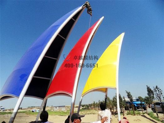 襄陽景觀張拉膜結構遮陽棚【生產(chǎn)廠家】