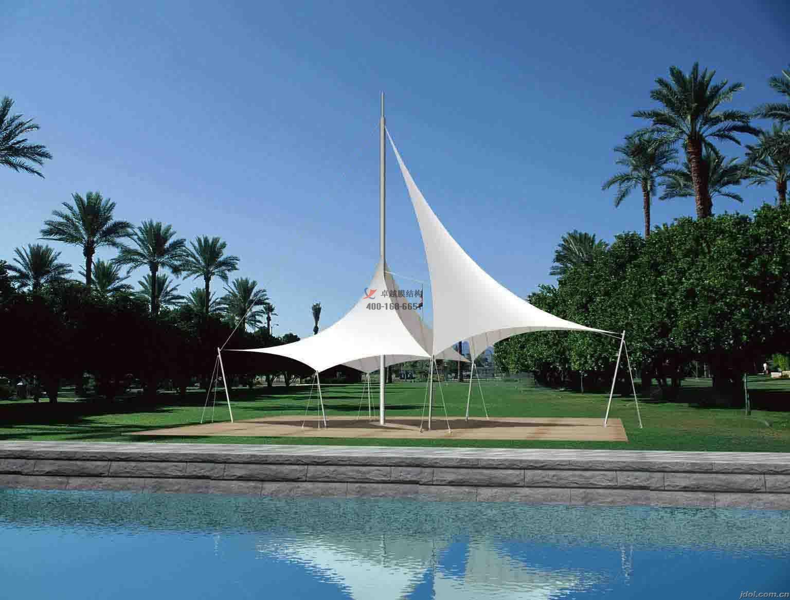 棗莊景觀<font color='red'>張拉膜結(jié)構(gòu)</font>遮陽(yáng)棚【生產(chǎn)廠(chǎng)家】