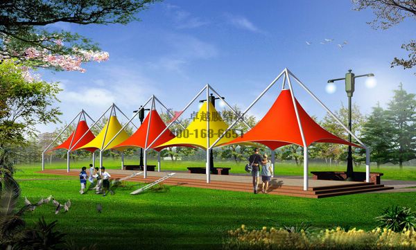 菏澤景觀<font color='red'>張拉膜結(jié)構(gòu)</font>遮陽(yáng)棚【生產(chǎn)廠(chǎng)家】