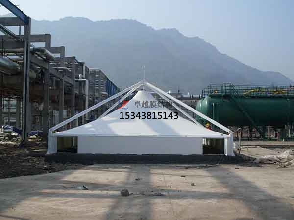 福建污水池處理池膜結(jié)構(gòu)封閉設計施工【案例圖片】