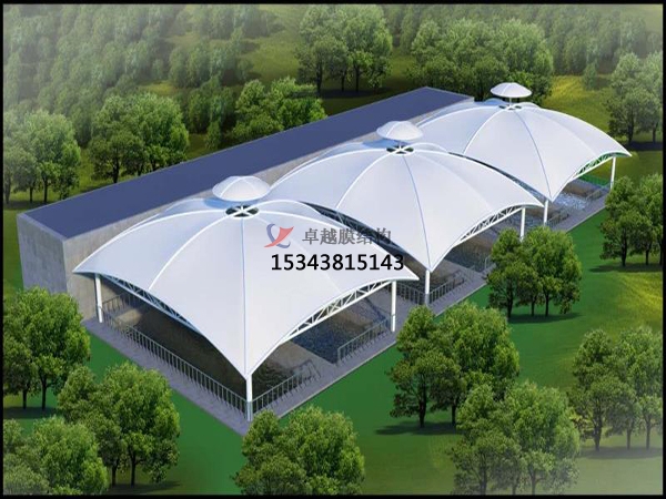 遂寧門(mén)球場(chǎng)膜結(jié)構(gòu)罩棚【案例】設(shè)計(jì)公司