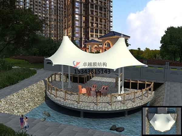 邵通景觀膜結構遮陽棚【生產廠家】