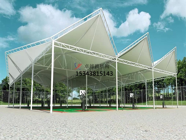 攀枝花網(wǎng)球場膜結構罩棚廠設計施工【案例圖片】