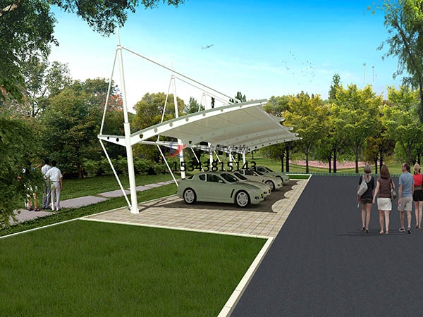 葫蘆島充電站膜結(jié)構遮陽棚【生產(chǎn)銷售】 　　