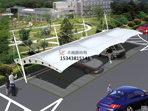 本溪市膜結(jié)構雨棚工程設計施工案例 　　