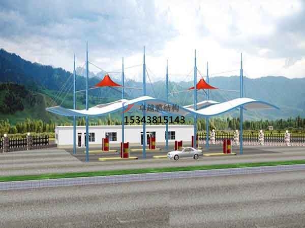 四川膜結(jié)構加油站【生產(chǎn)設計】