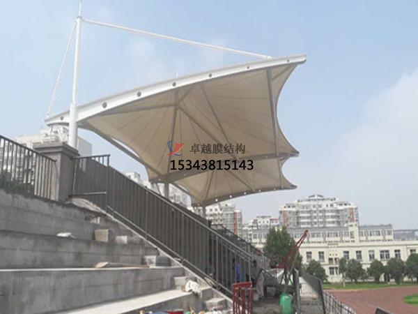 隆堯體育場看臺膜結構/舞臺罩棚【設計安裝】