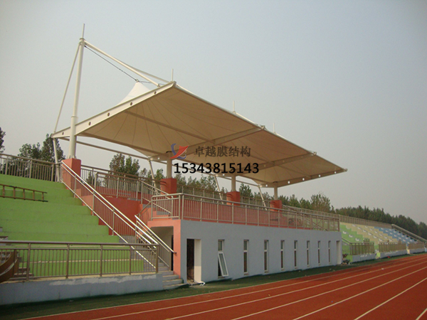 無極膜結構看臺雨棚設計施工安裝