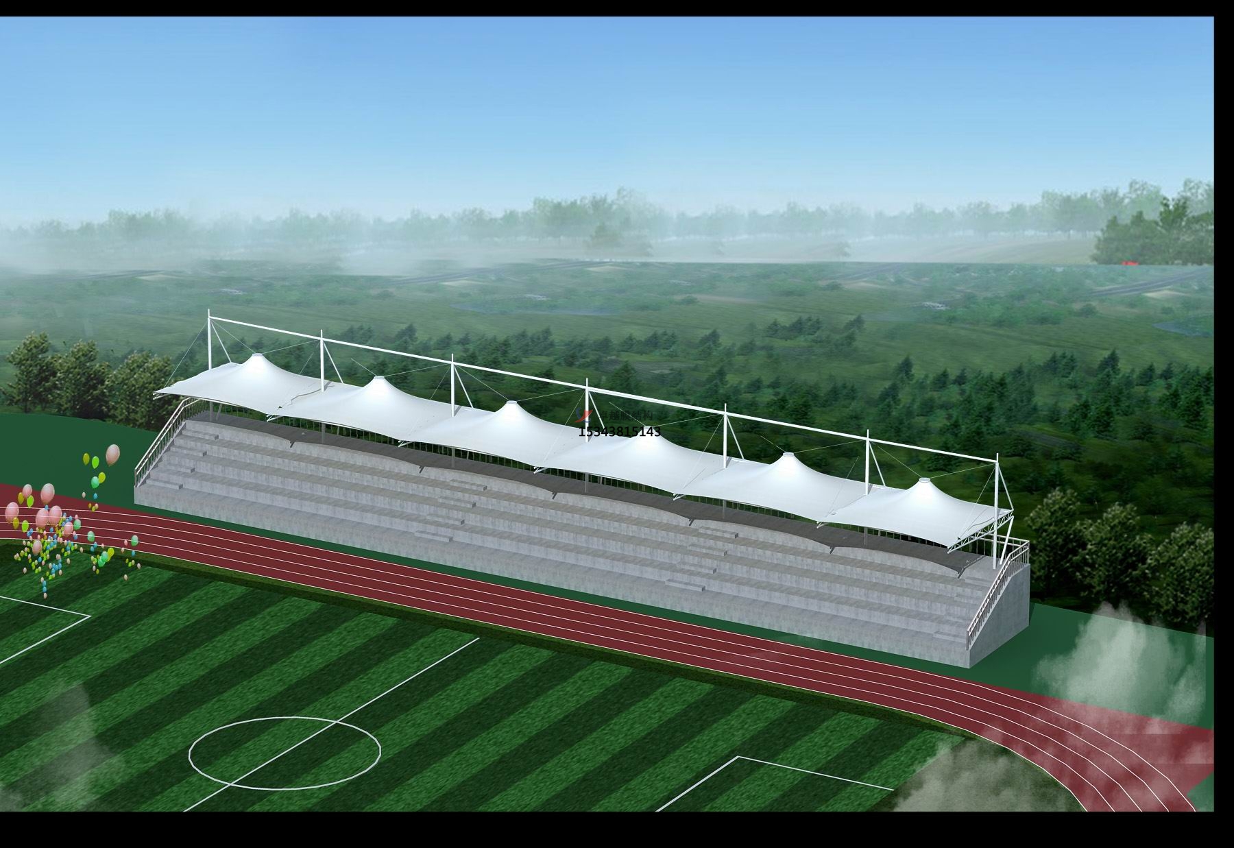 中牟縣看臺膜結(jié)構(gòu)【設計安裝】生產(chǎn)廠家