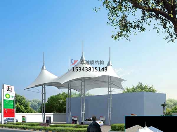 加油站膜結(jié)構(gòu)具備哪些優(yōu)勢？