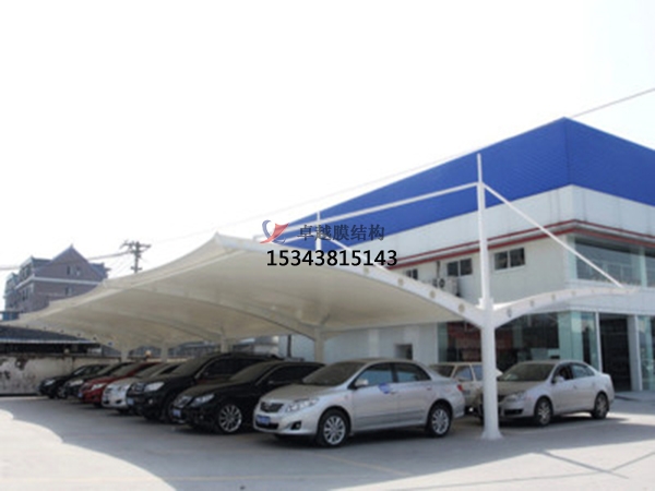 隆德膜結(jié)構(gòu)【充電站防雨篷】停車(chē)棚設(shè)計(jì)安裝