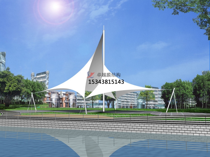 漯河膜結(jié)構(gòu)兒童樂園遮陽(yáng)棚【膜結(jié)構(gòu)施工】