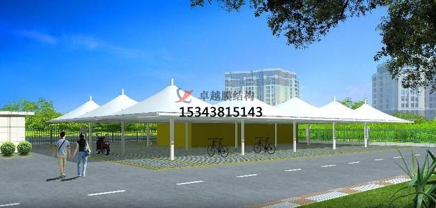 ?？诰坝^膜結(jié)構(gòu)遮陽棚