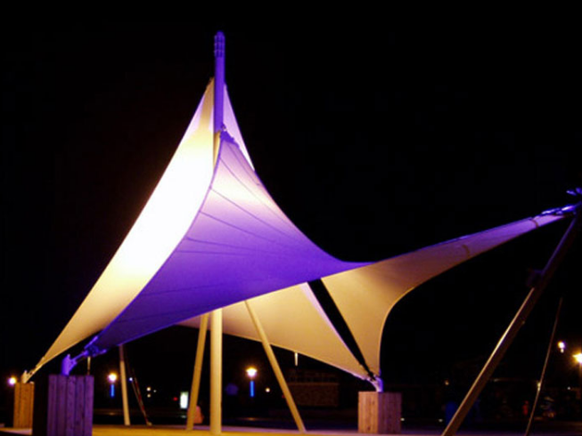 定制PVDF景觀膜結(jié)構(gòu)，開啟建筑個性化大門