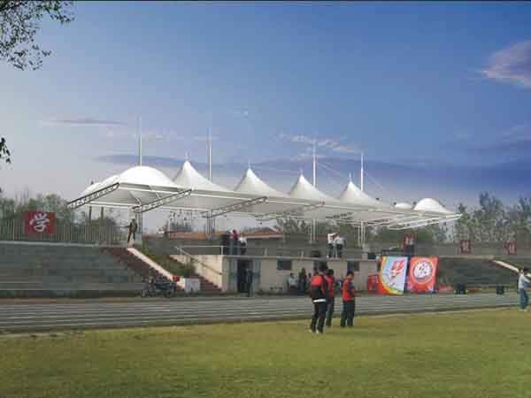 膜結(jié)構(gòu)看臺的設(shè)計(jì)與施工挑戰(zhàn)