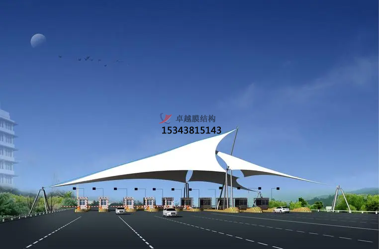 膜結(jié)構(gòu)收費站施工中應(yīng)怎么做？