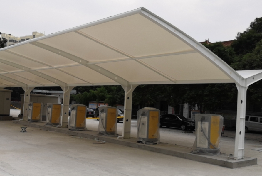 充電樁車棚翻新方案怎么做？
