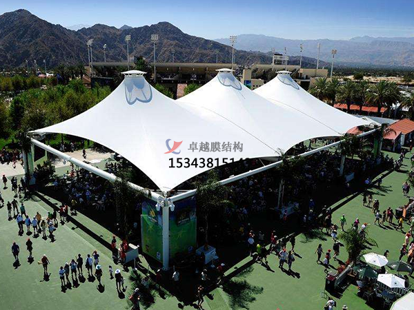賀州膜結(jié)構(gòu)公司【張拉膜門球場(chǎng)雨棚】賀州膜結(jié)構(gòu)廠家