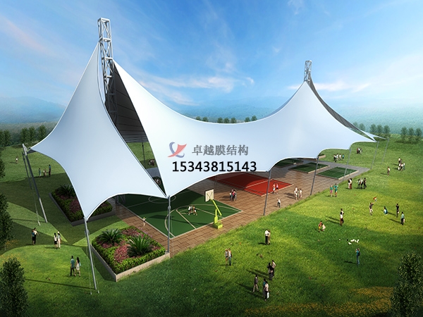 營(yíng)口膜結(jié)構(gòu)公司【籃球場(chǎng)膜結(jié)構(gòu)雨棚】營(yíng)口膜結(jié)構(gòu)廠家