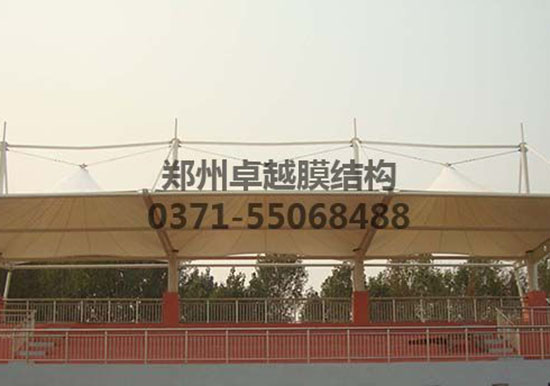 石家莊<font color='red'>膜結(jié)構(gòu)看臺(tái)</font>/舞臺(tái)【石家莊人民醫(yī)學(xué)高等?？茖W(xué)校等】工程設(shè)計(jì)施工案例